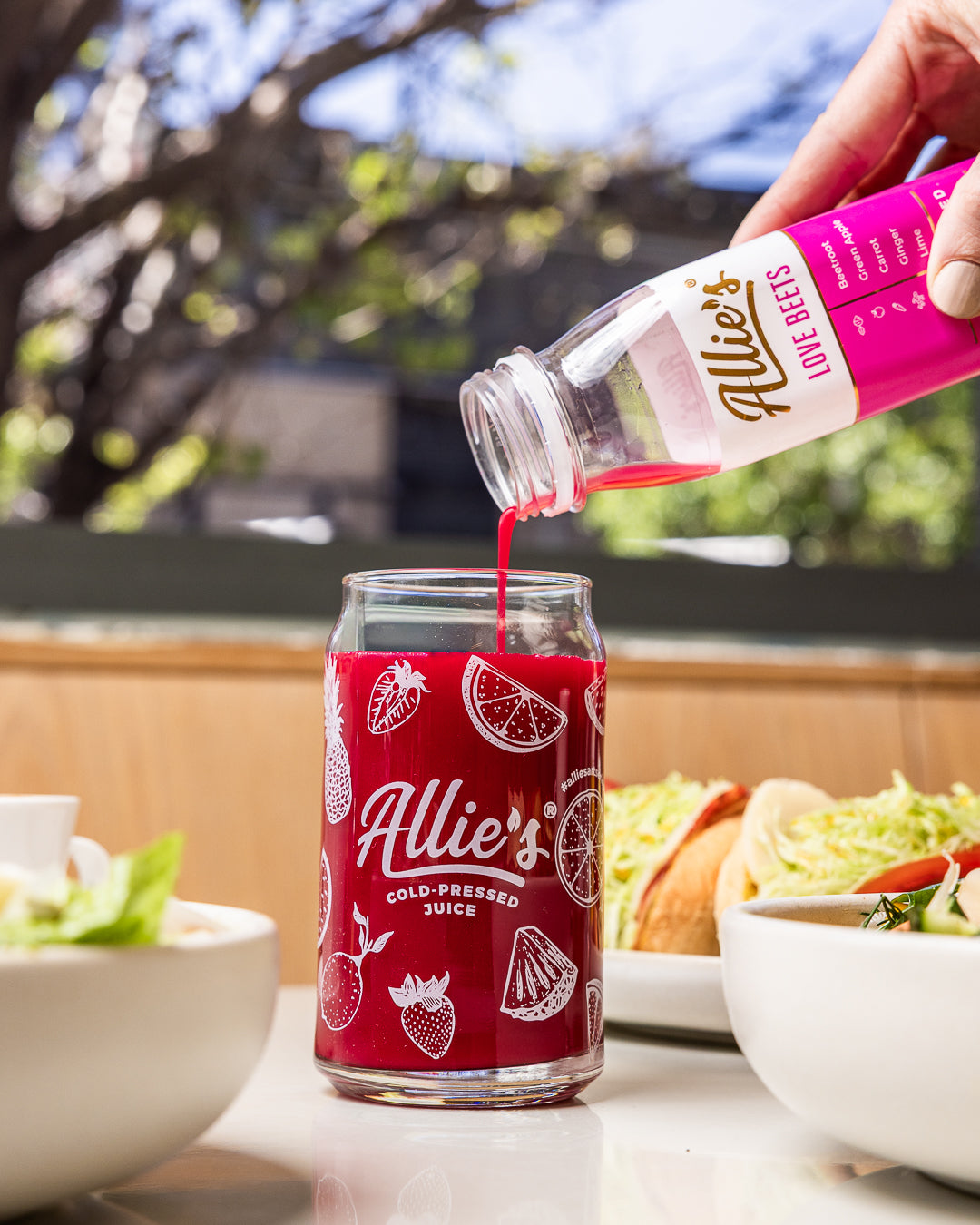 Allie's Cold Pressed Juice Glassware (6 Pack)