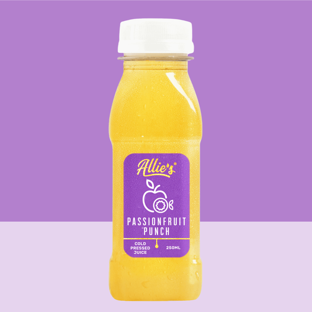 Allie's Passionfruit Punch 250mL (8 Pack) Cold Pressed Juice