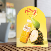 Allie's Cold Pressed - A6 Strut Card *FREE ON REQUEST - CONTACT US*