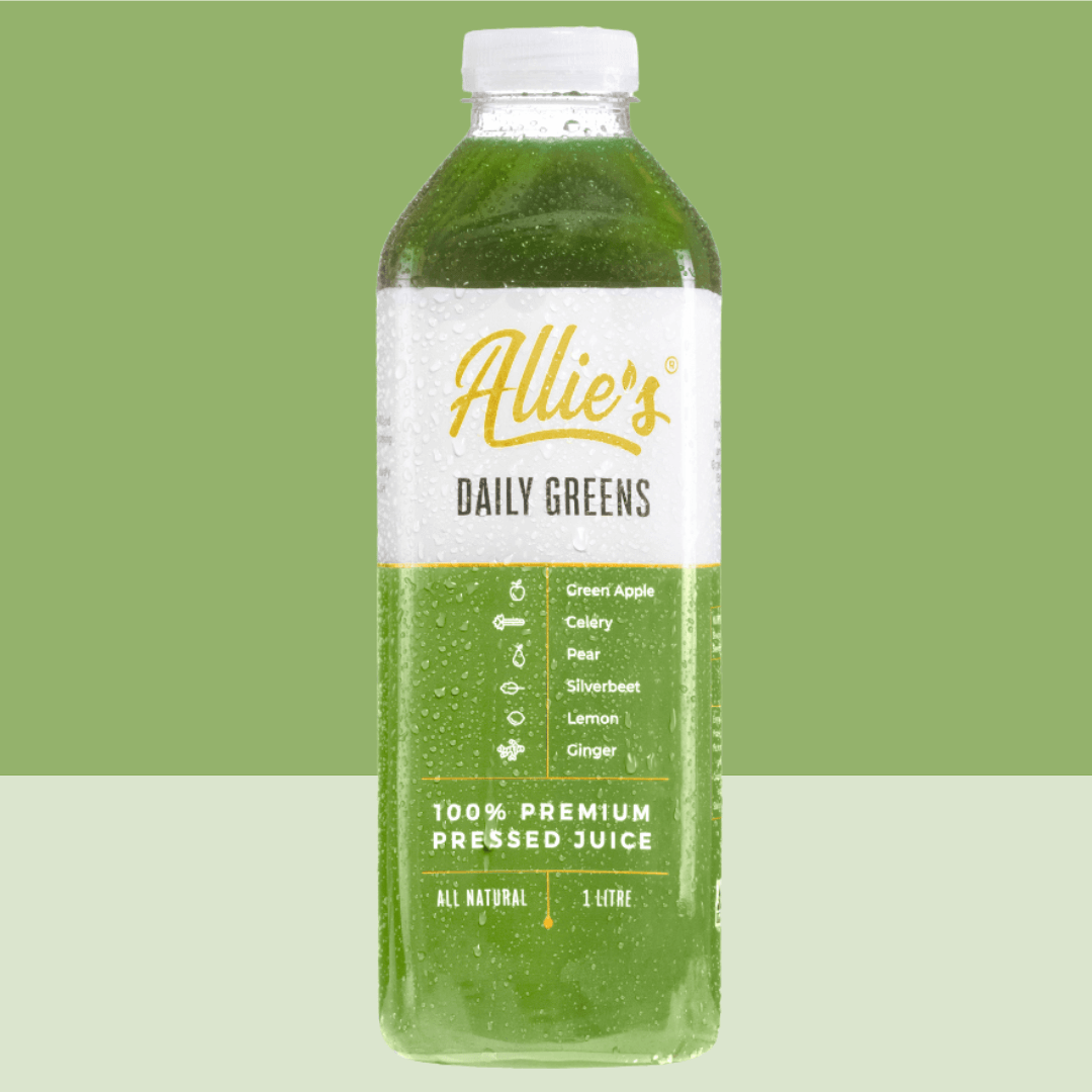 Allie's Daily Greens 1L (6 Pack) Cold Pressed Juice