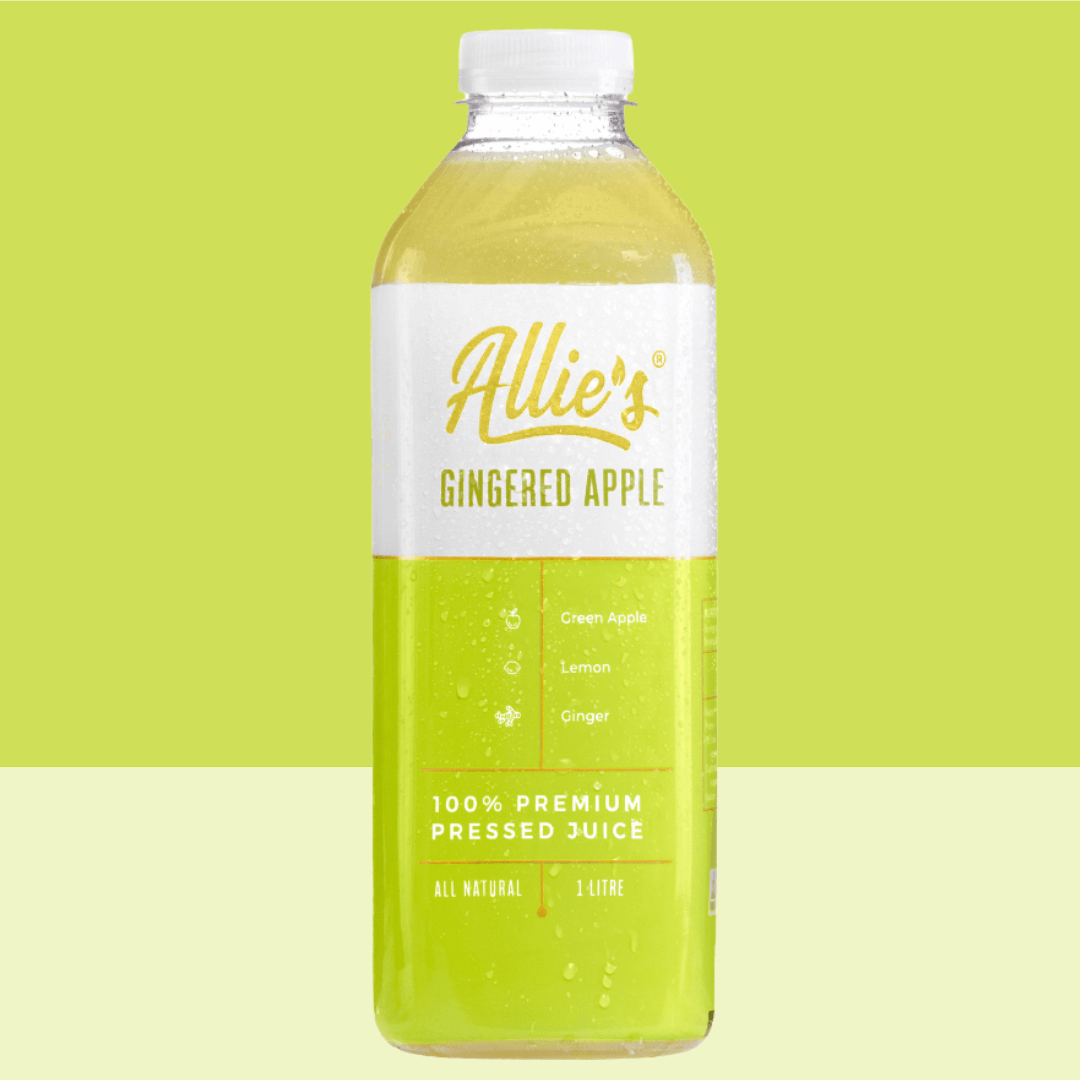 Allie's Gingered Apple 1L (6 Pack) Cold Pressed Juice