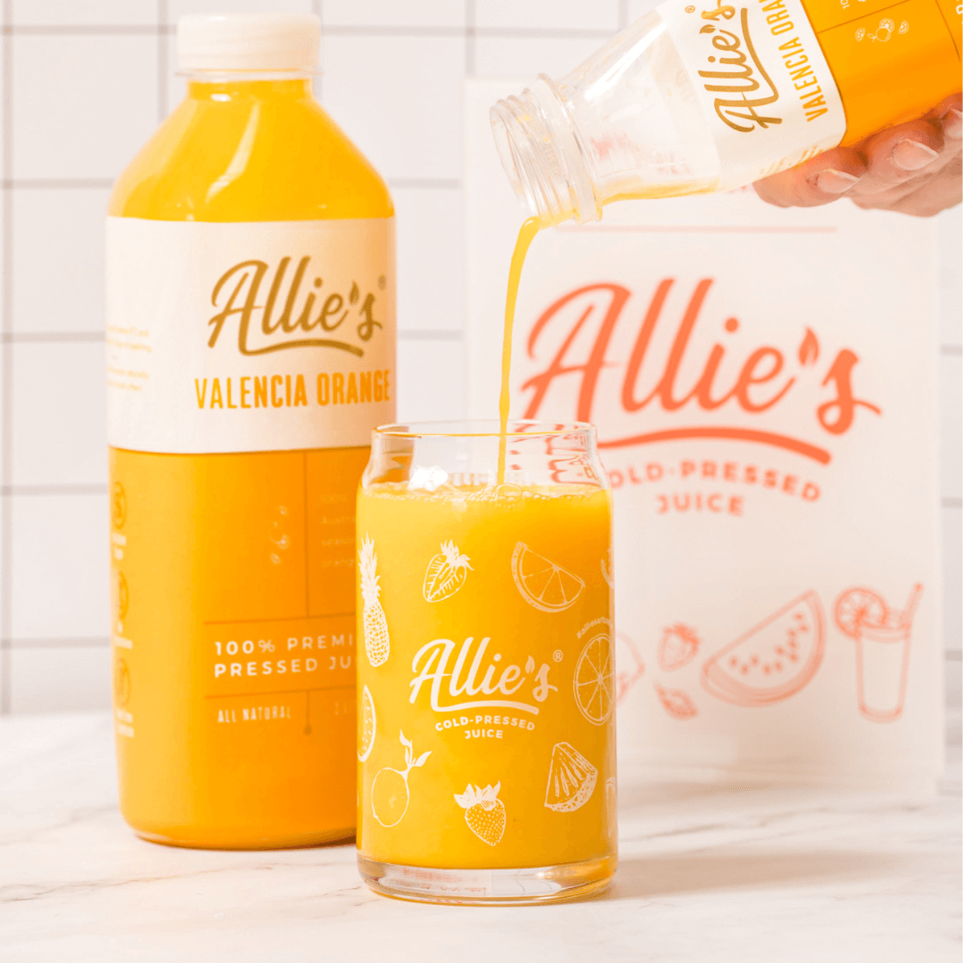 Allie's Cold Pressed Juice Glassware (6 Pack)